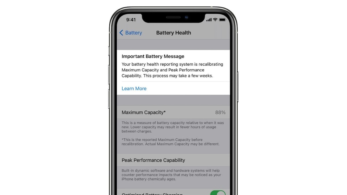 Apple Is Bringing a Battery Recalibration Tool With iOS 14.5; Support Page Live