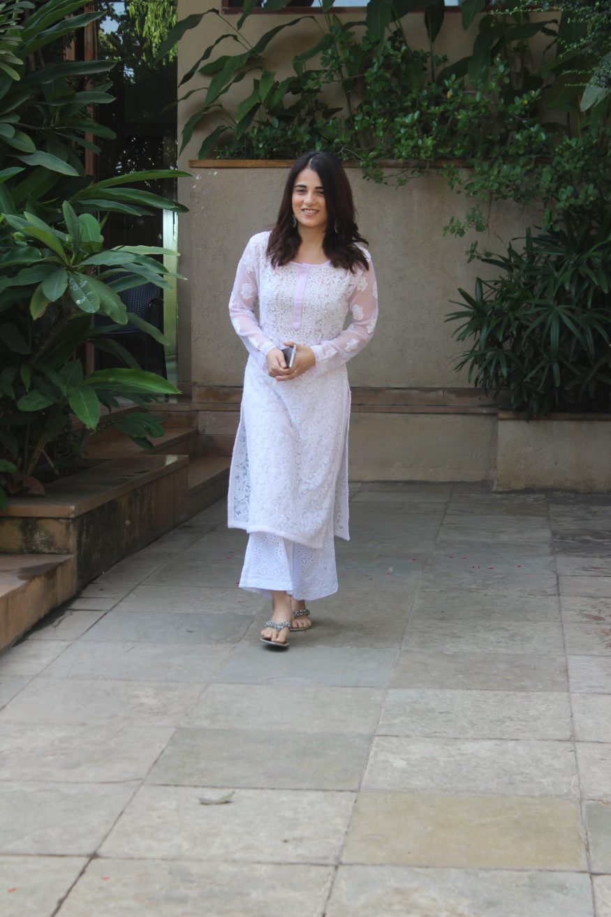 Radhika Madan smiles for the paparazzi. (Image: Viral Bhayani) Radhika Madan smiles for the paparazzi. (Image: Viral Bhayani)
