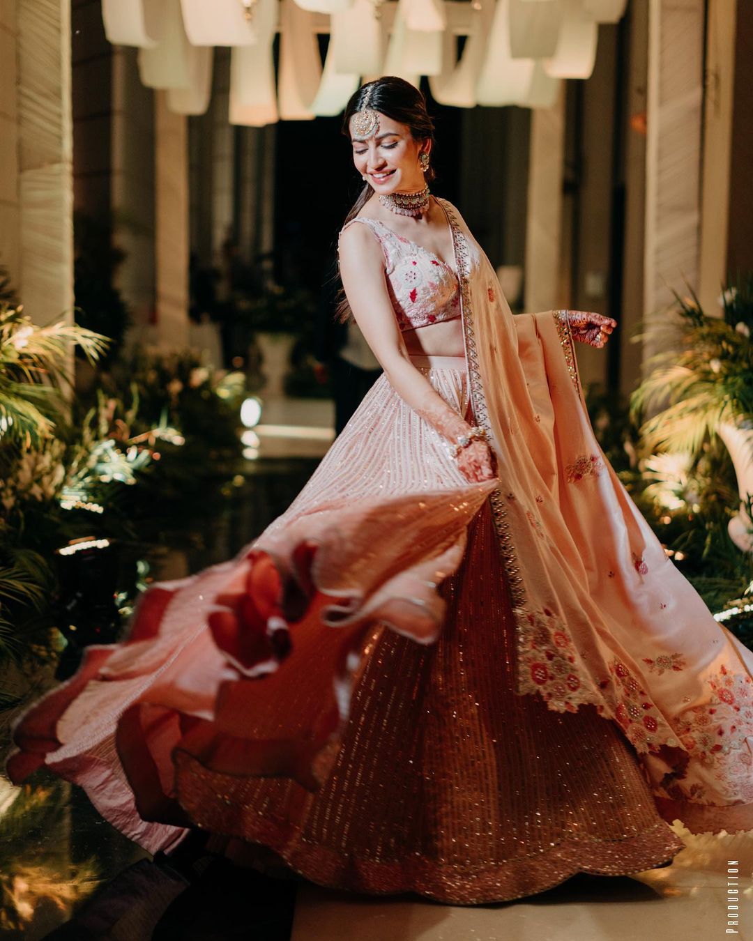 Kriti Kharbanda Looks Gorgeous In Pink Lehenga See The Divas Prettiest Ethnic Wear Outfits