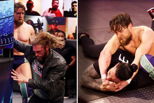 Daniel Bryan, Edge and Roman Reigns (Photo Credit: WWE)