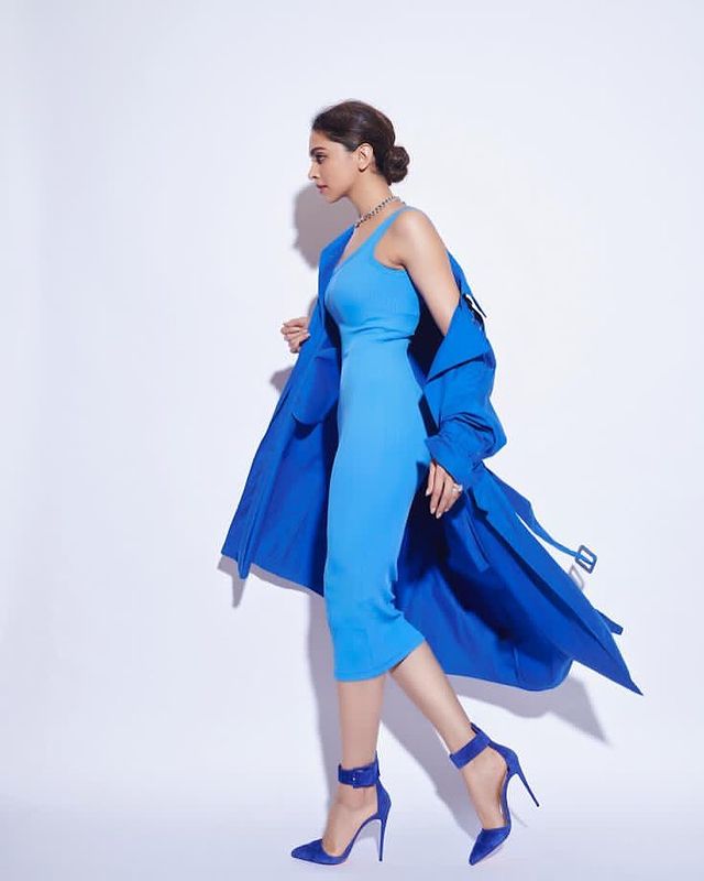 Deepika Padukone Stuns In All-Blue Look, Proves She Is The Queen Of  Monochrome Dressing