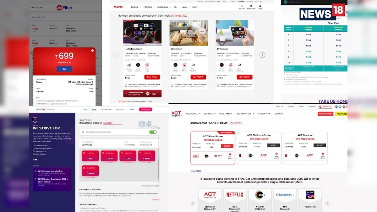 Buying Guide: 100Mbps Broadband For Your Home From Reliance Jio, Airtel And More From Rs 399