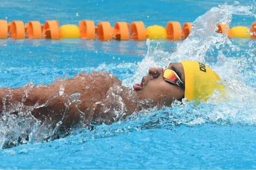 Srihari Nataraj (Photo Credit: Swimming Federation Twitter)