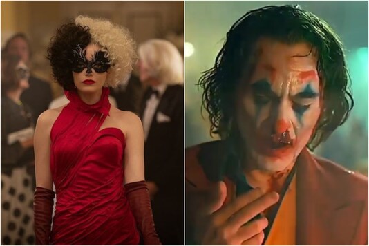 Emma Stone in 'Cruella' (L)