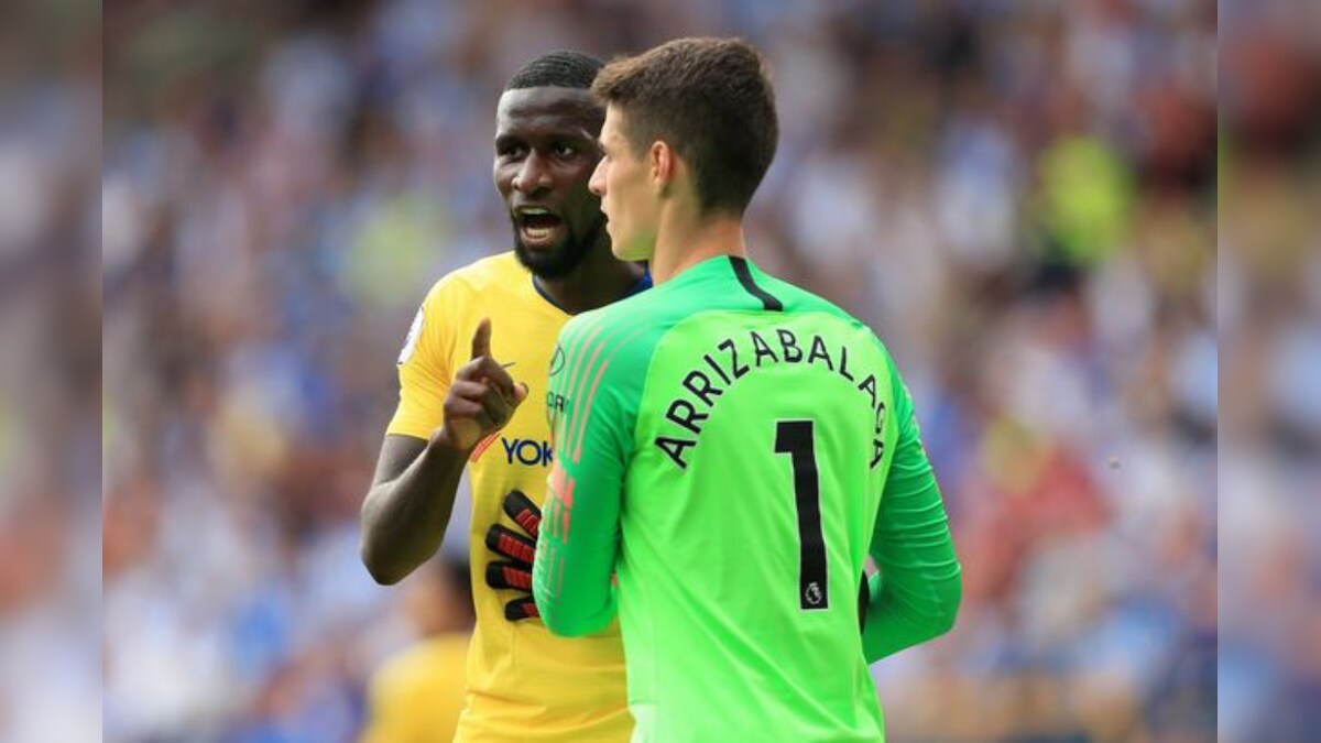 Chelsea's Antonio Rudiger, Kepa Arrizabalaga Involved in Training Bust-up: Report