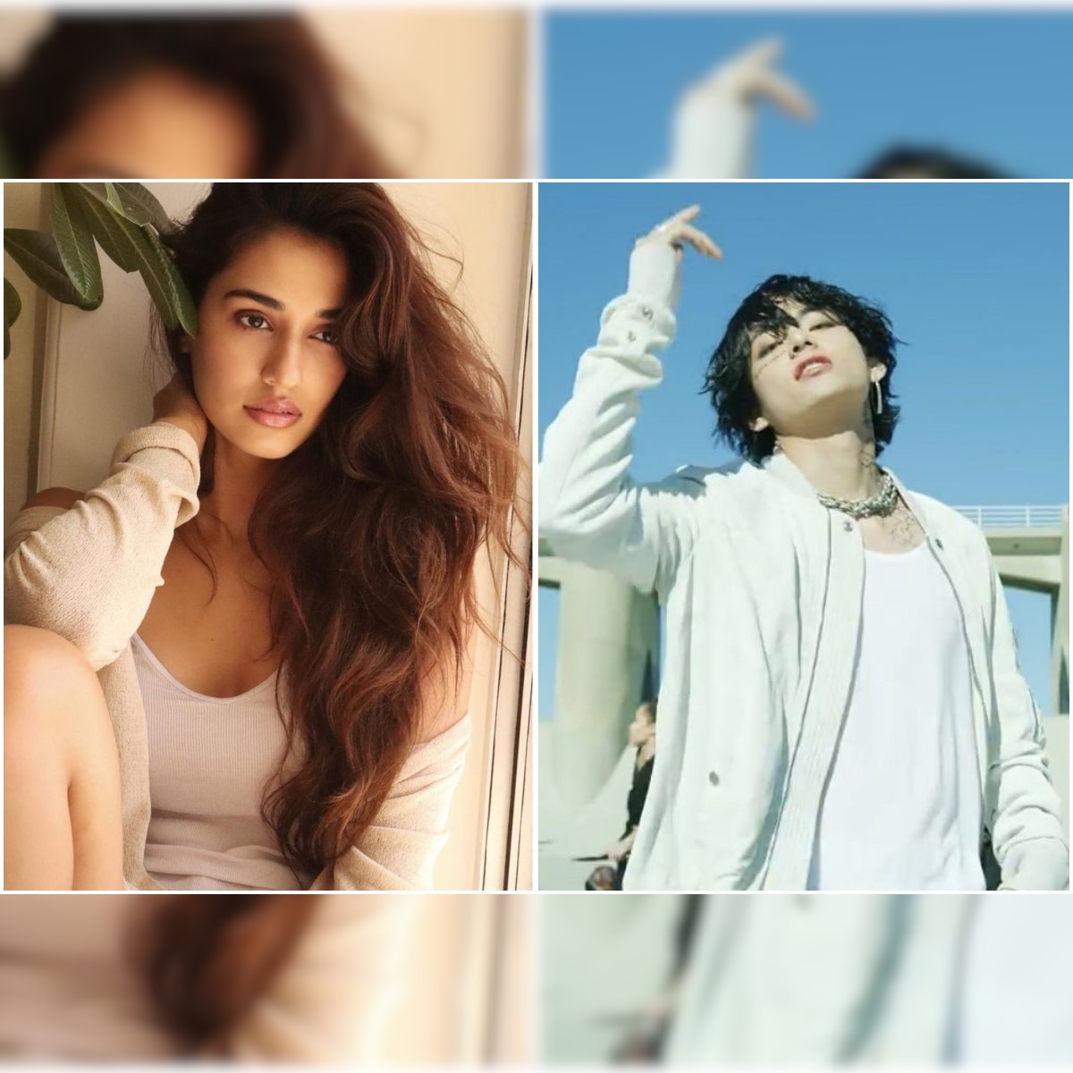 Disha Patani Reveals Her Bias in K-pop Band BTS is Kim Taehyung aka V