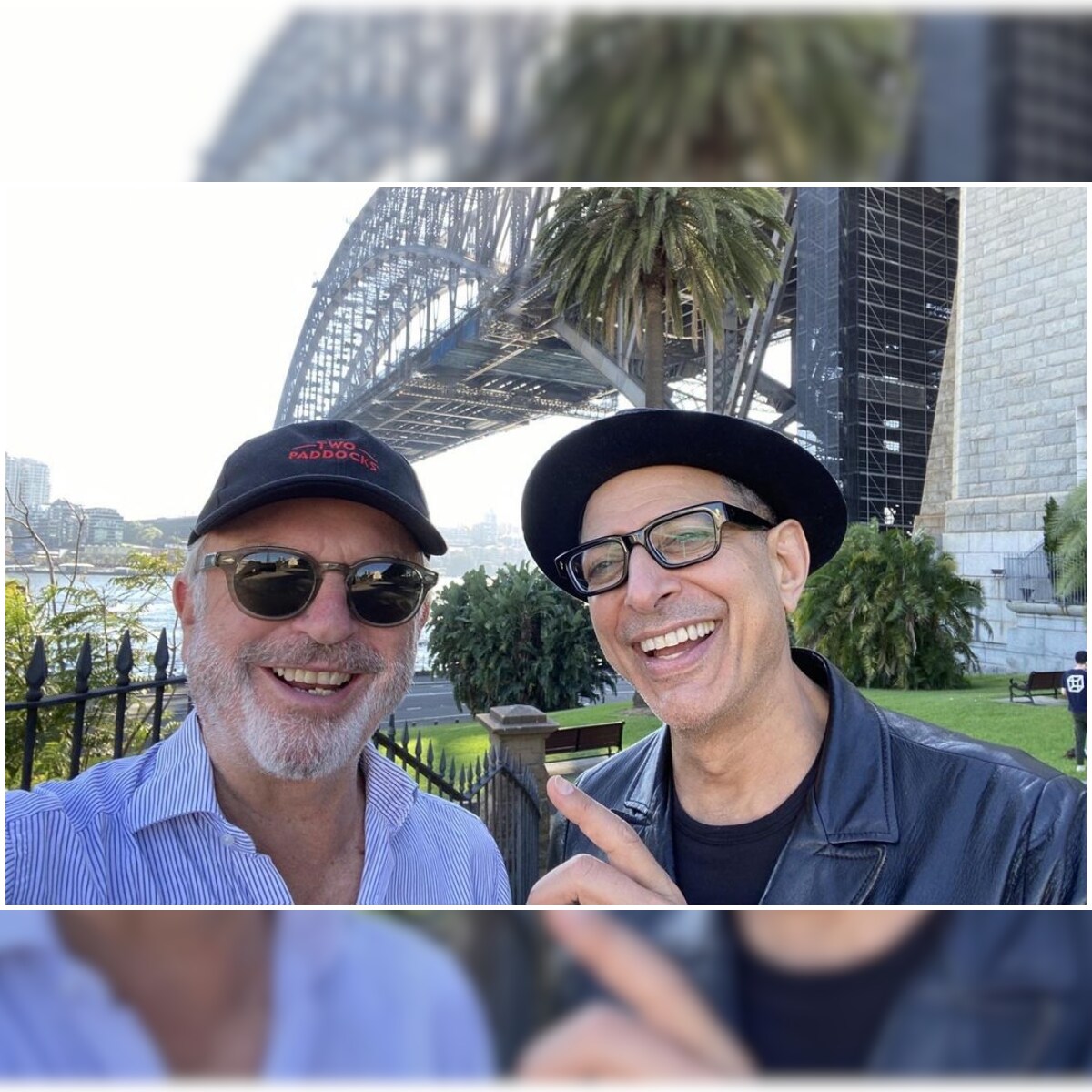 Jeff Goldblum Was Sam Neill S Cheap Tour Guide In Sydney Fans Ask About Another Duet