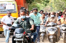 Tamil Actor Vijay Cycles to Chennai Polling Booth to Cast Vote, Fans See it as Statement on Fuel Price Hike