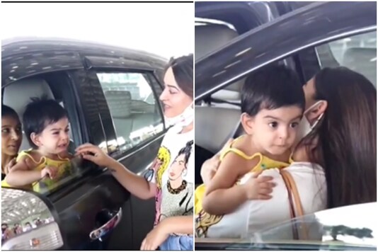 Mahhi Vij with her daughter Tara.