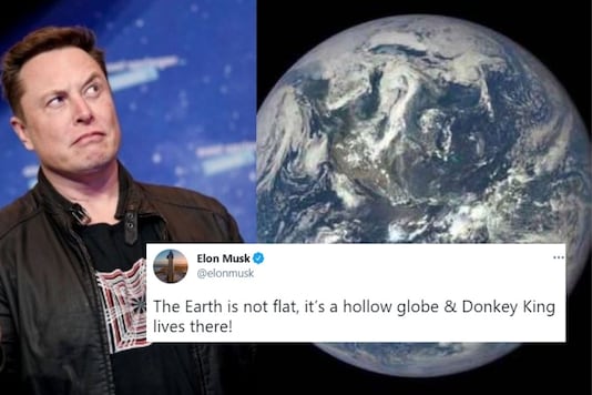 The Tesla CEO seems to have been taken by the new Godzilla vs Kong movie and its concept of Hollow Earth. 