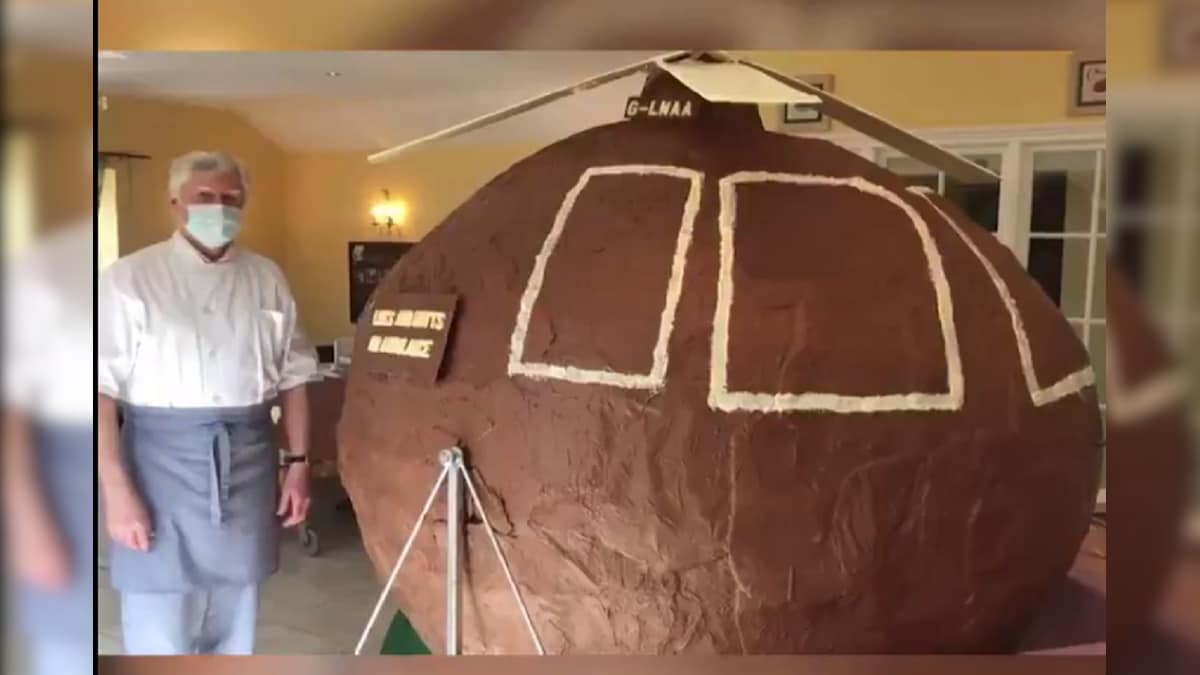 UK Chocolatier Creates Giant 'Choco-copter' to Raise Funds for Air Ambulance Workers