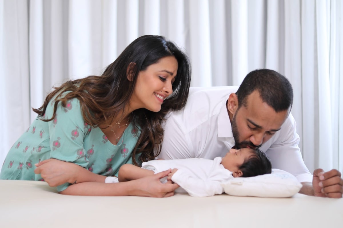 Rothi Reddy Anita Hassanandani and Rohit Reddy Share Adorable Moments with Newborn ...