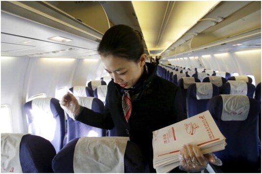 Woman threatens crew after being denied wine | Image credit: Reuters (Representational)