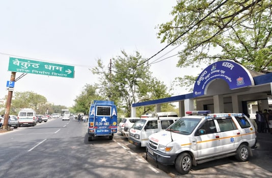 Bhaisakund Baikunth Dham crematorium in Lucknow. (Pic: special arrangement)