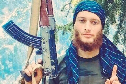 Chief commander of the AGH, Imtiyaz Shah, was killed in Tral. (Police handout)