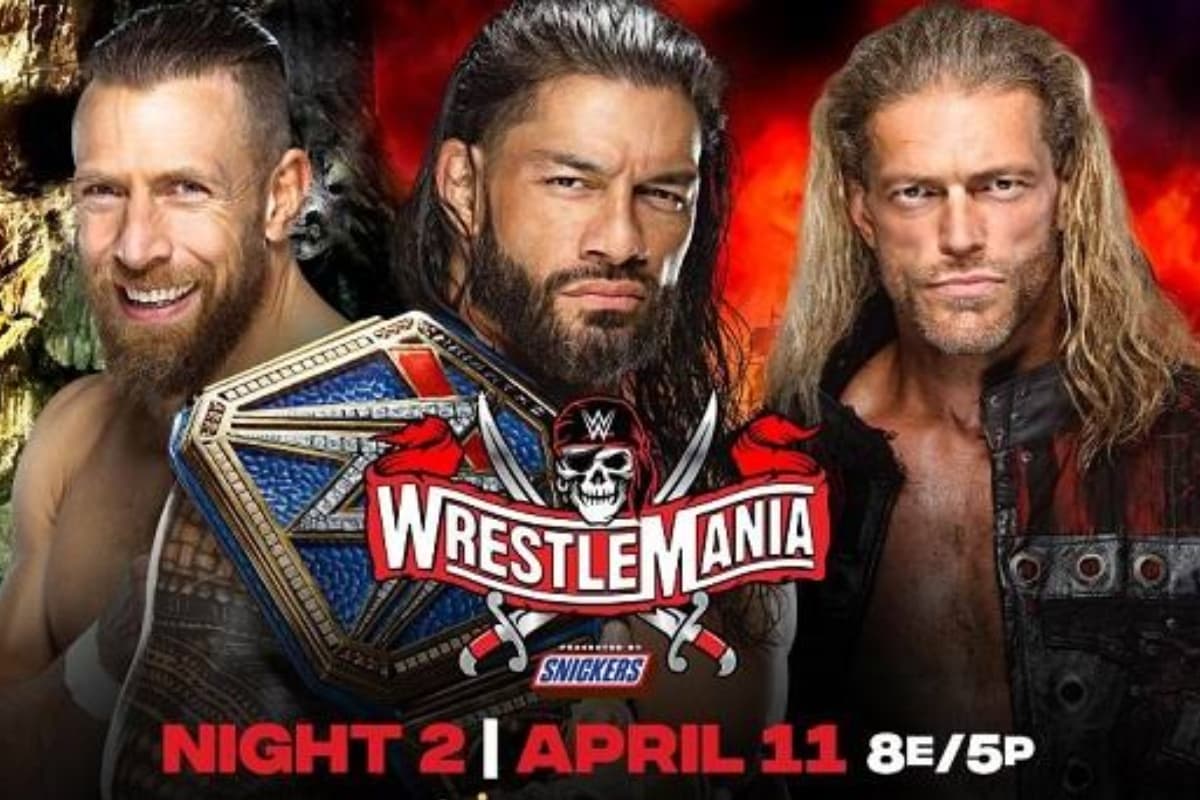 WWE WrestleMania 37 Day 2 Match Card