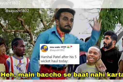 Harshal Patel's Incredible Last Over Against Mumbai Indians Prompts Meme  Fest on Twitter
