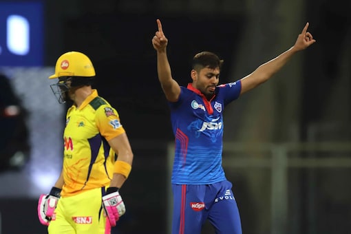 Avesh Khan was very restrictive with the new ball against CSK conceding just 23 runs in his 4 overs while also bagging a couple of wickets.