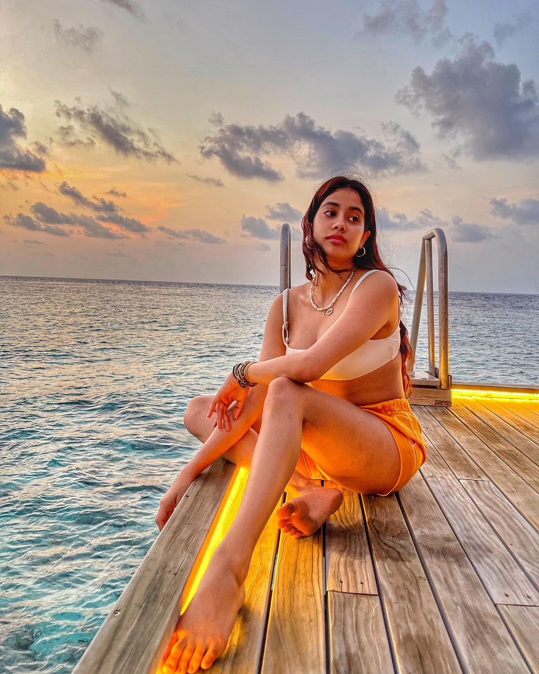 Janhvi Kapoor Sizzles In Sexy Bikinis And Swimsuits Check Out Her Hottest Looks News18 0016