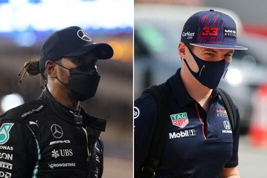 Lewis Hamilton (L) and Max Verstappen (Photo Credit: Reuters)