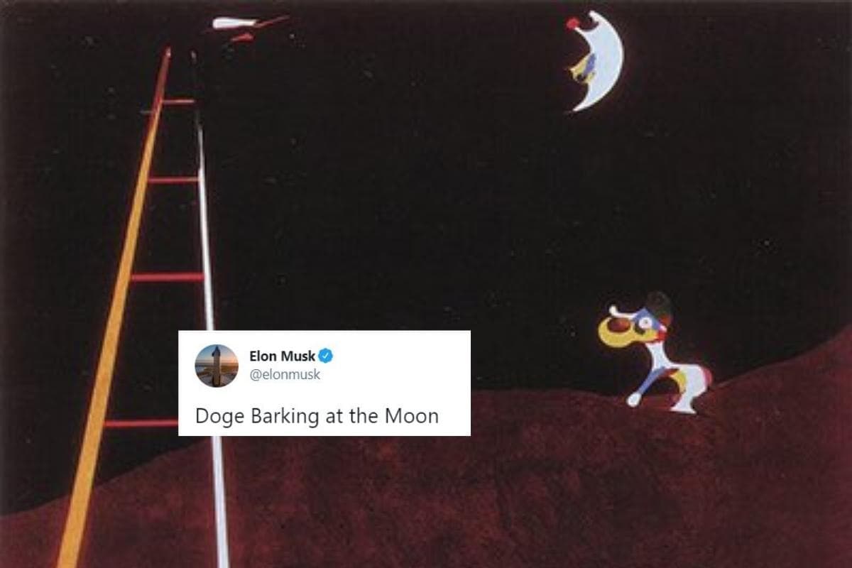 Elon Musk Posted a Painting of Dogecoin and Cryptocurrency ...