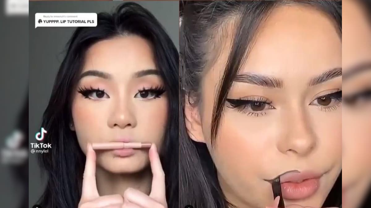 What is the New 'Lip Wings' Beauty Trend that Gen-Z is Obsessed With on TikTok? - News18