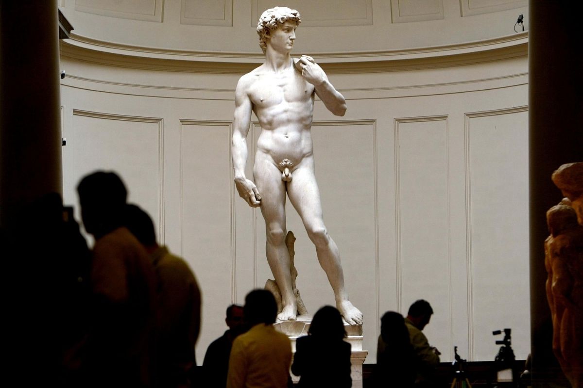 Статуя Давида в лондонском музее