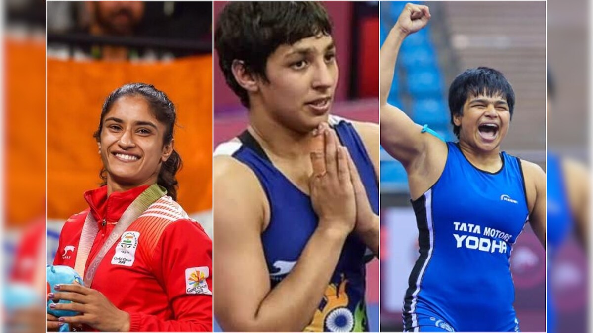 Gold Rush! Vinesh Phogat, Anshu Malik, Divya Kakran Win Gold at Asian Wrestling Championship