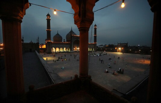 People have been urged to offer prayers at home. (AP Photo/Manish Swarup)