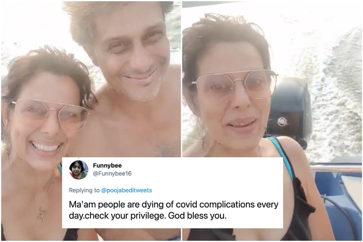 Pooja Bedi Trolled for Boating in Goa without Mask, Asking People to Free Mind from Fear amid Covid-19