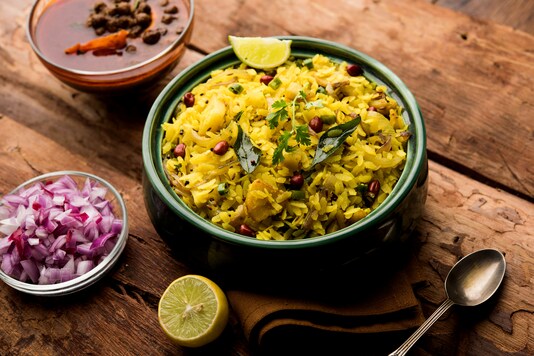 Poha is a great breakfast option but it can also be eaten for lunch while working from home. (Image: Shutterstock)