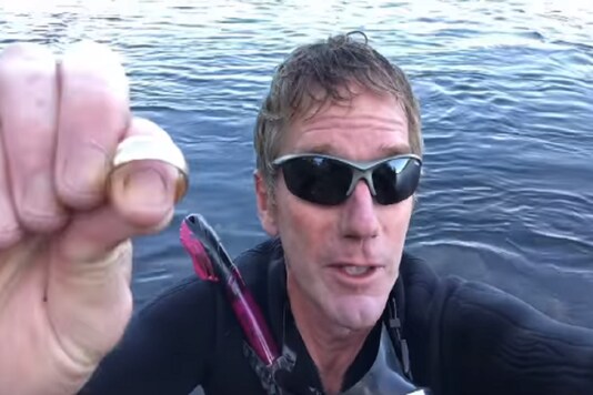 Bly often explores the river to gather items that people lost and tries to return them. (Credit: American River Lost and Found/facebook)