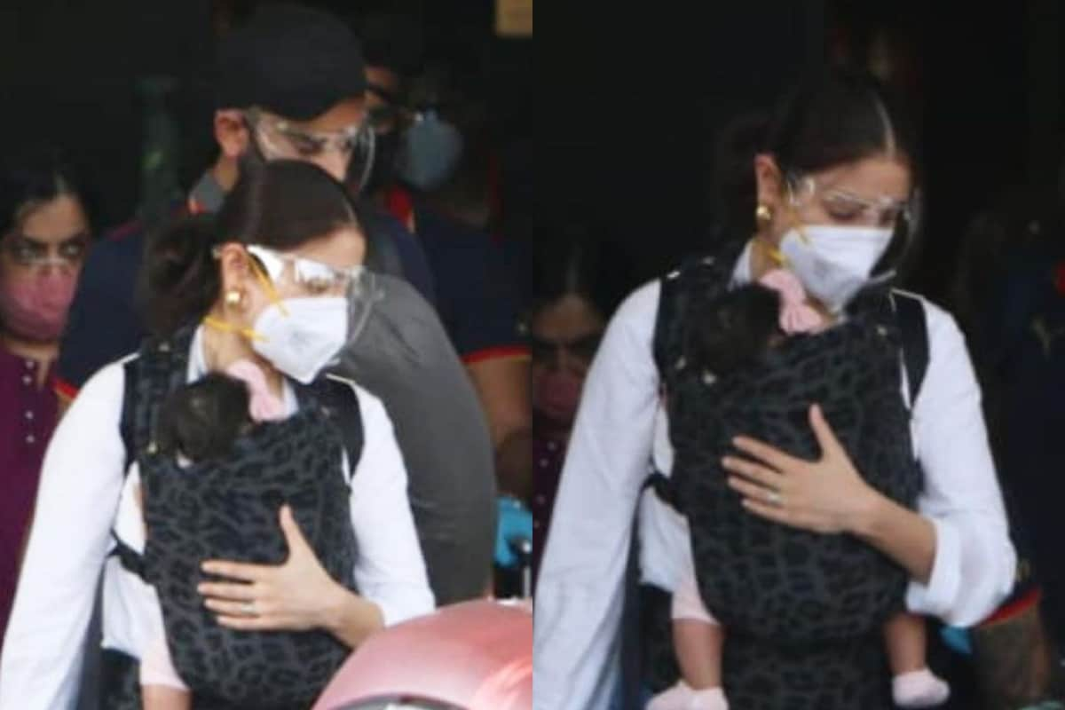 IPL 2021: Virat Kohli-Anushka Sharma Seen at Airport With their