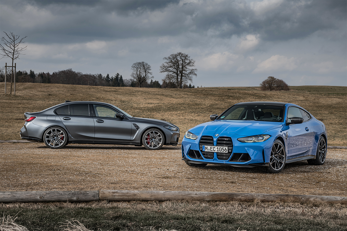  BMW M3 Competition and M4 Competition M xDrive. (Photo: BMW)