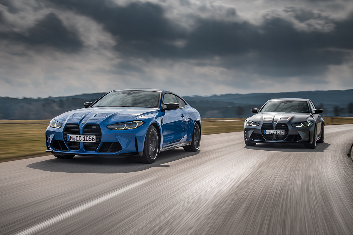  BMW M3 Competition and M4 Competition M xDrive. (Photo: BMW)