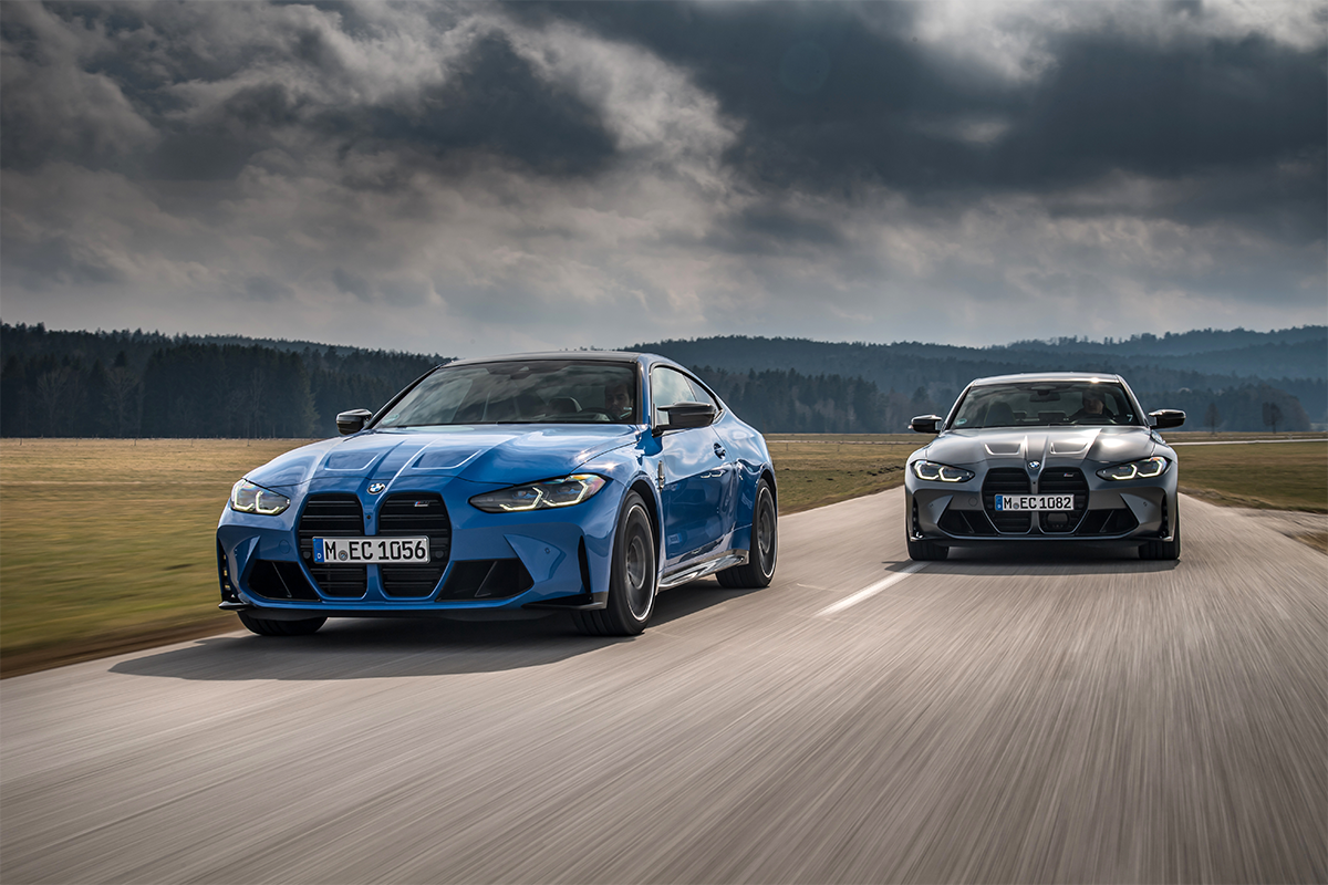  BMW M3 Competition and M4 Competition M xDrive. (Photo: BMW)