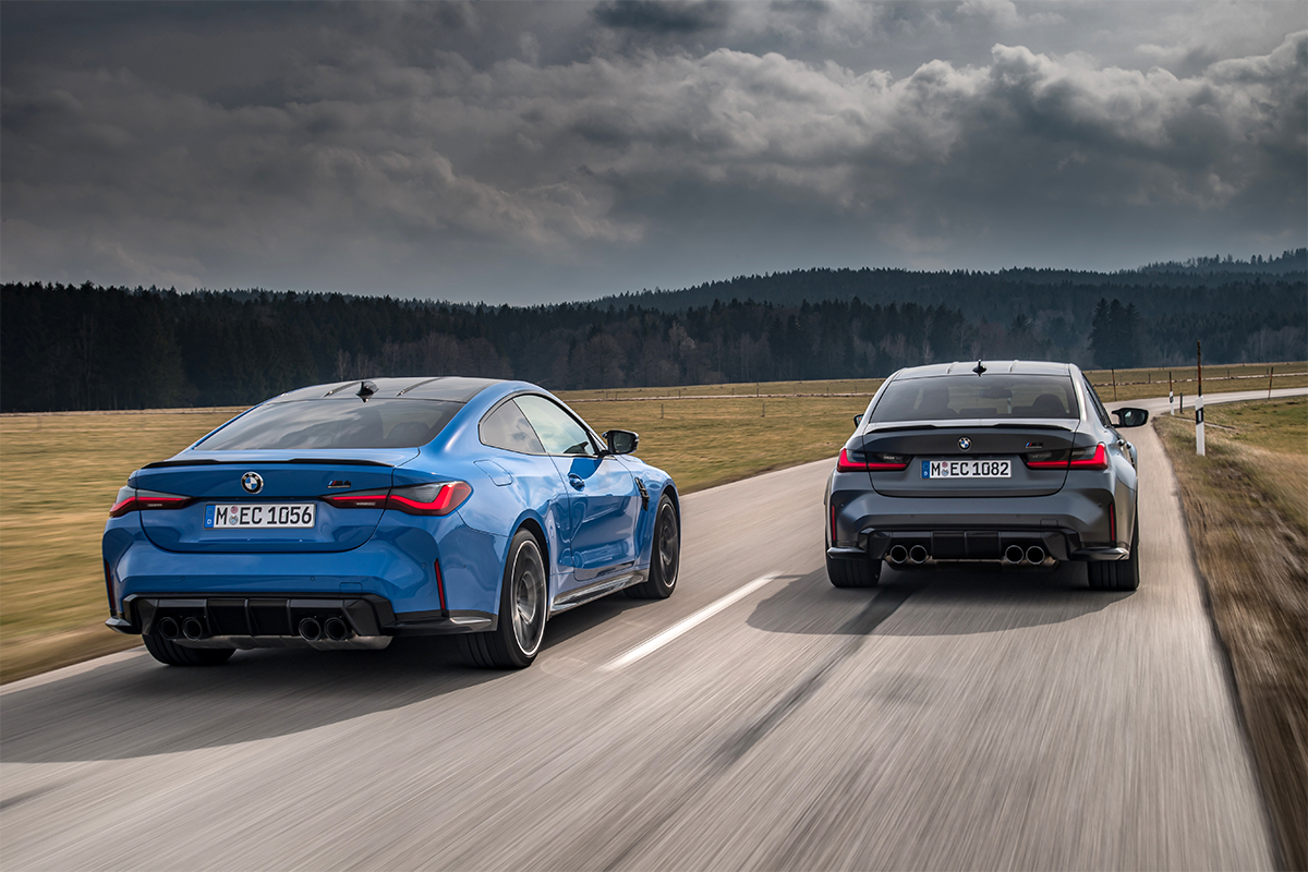  BMW M3 Competition and M4 Competition M xDrive. (Photo: BMW)