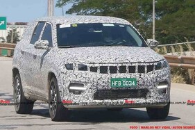 Jeep Commander 7-Seater SUV Spotted Testing, India Launch Expected Later this Year