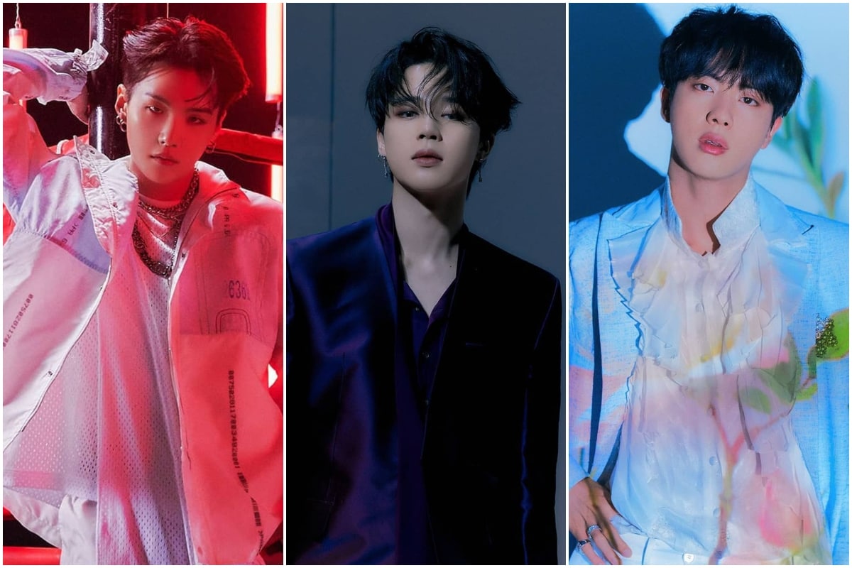 Jin Map Of The Soul One K-Pop Band Bts Serving Smoldering Looks In New Map Of The Soul One  Photobook Teaser