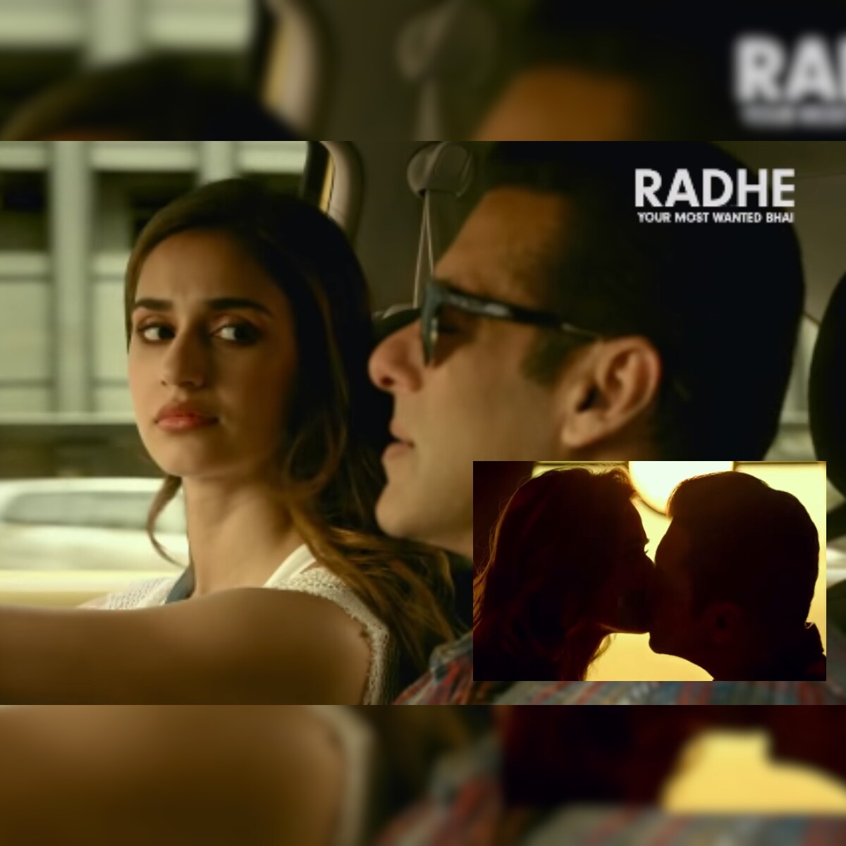 Radhe Your Most Wanted Bhai Trailer Salman Khan Ends No Kiss Policy On Screen Locks Lips With Disha Patani