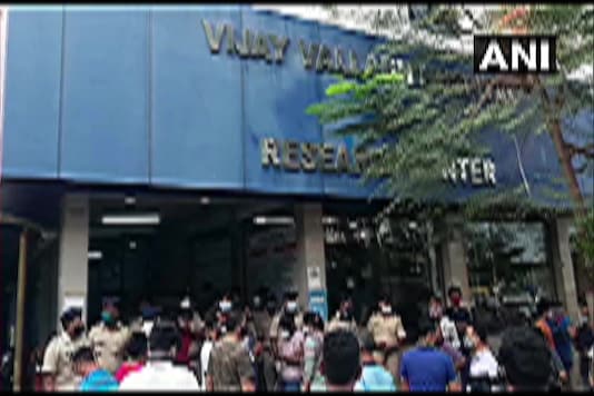 The fire broke out in the ICU on the second floor of the four-storeyed Vijay Vallabh Hospital at Virar shortly after 3 am, an official said.
