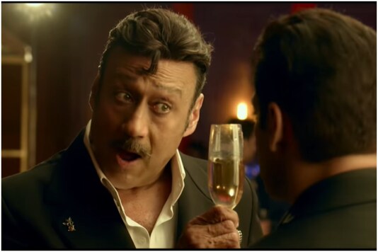 राधे ट्रेलर से अभी भी जैकी श्रॉफ। 