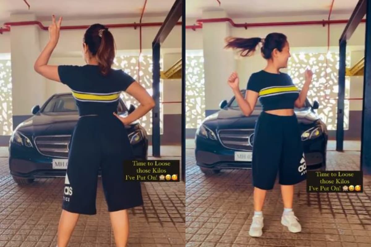 Watch: Neha Kakkar Performs Push ups Against Her Mercedes Leaves