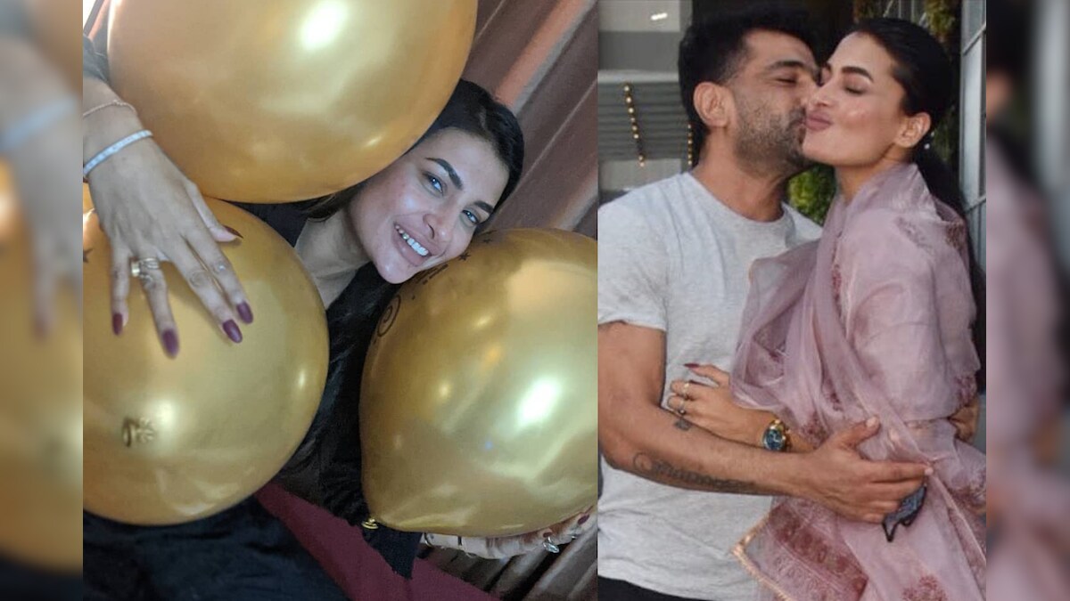 Pavitra Punia, Eijaz Khan Indulge in PDA During Actress' Birthday Celebration, See Pics