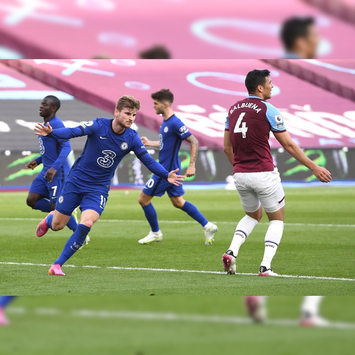 Premier League Timo Werner Ends Goal Drought To Help Chelsea Win At West Ham In Key Top 4 Game