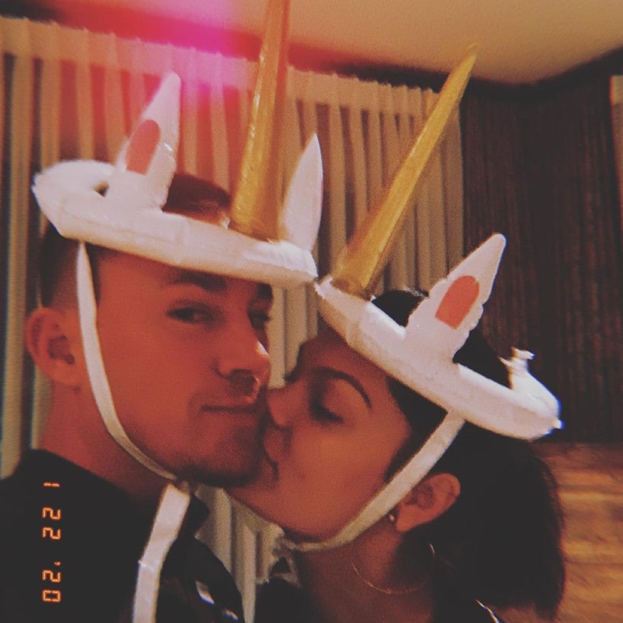 The actor posted a beautiful picture with singer-songwriter Jessie J, who he has been dating since 2018. The couple looks all cute in unicorn headdresses as Jessie J plants a kiss on Tatum’s cheek. (Image: Instagram) The actor posted a beautiful picture with singer-songwriter Jessie J, who he has been dating since 2018. The couple looks all cute in unicorn headdresses as Jessie J plants a kiss on Tatum’s cheek. (Image: Instagram)
