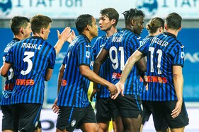 Atalanta Put Five Past 10-man Bologna to Go Second in Serie A