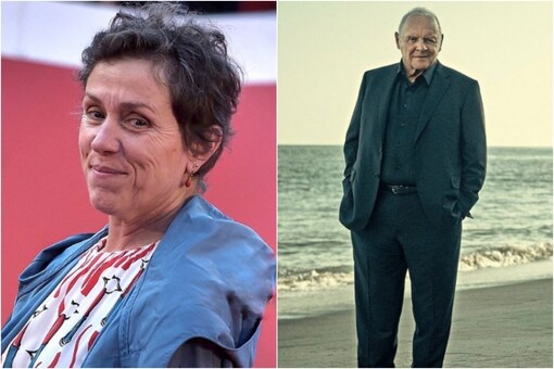 Frances McDormand (L), Anthony Hopkins