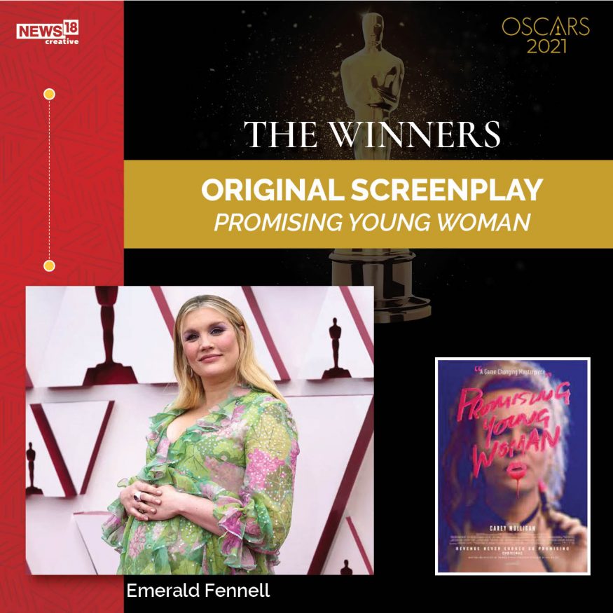  Best Original Screenplay was Promising Young Woman
