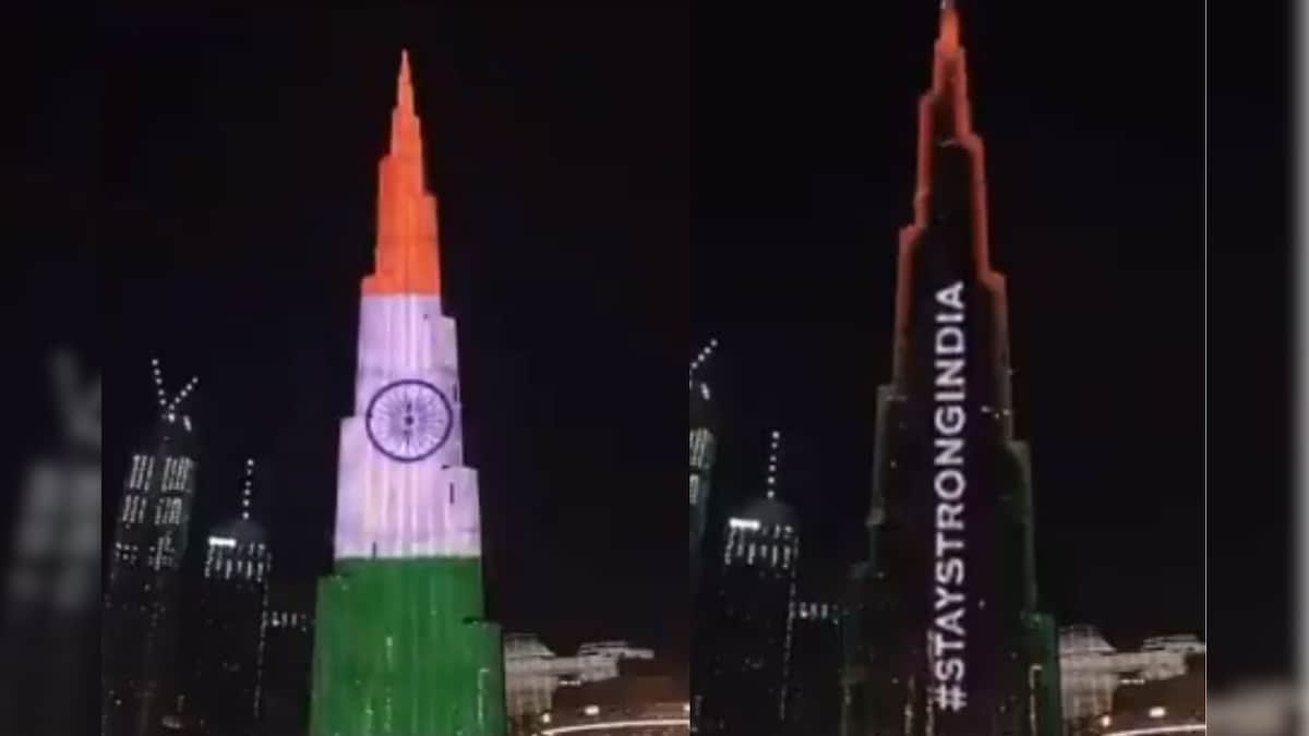 'Stay Strong India': Dubai's Burj Khalifa Lights up in Solidarity Amid Covid-19 Crisis